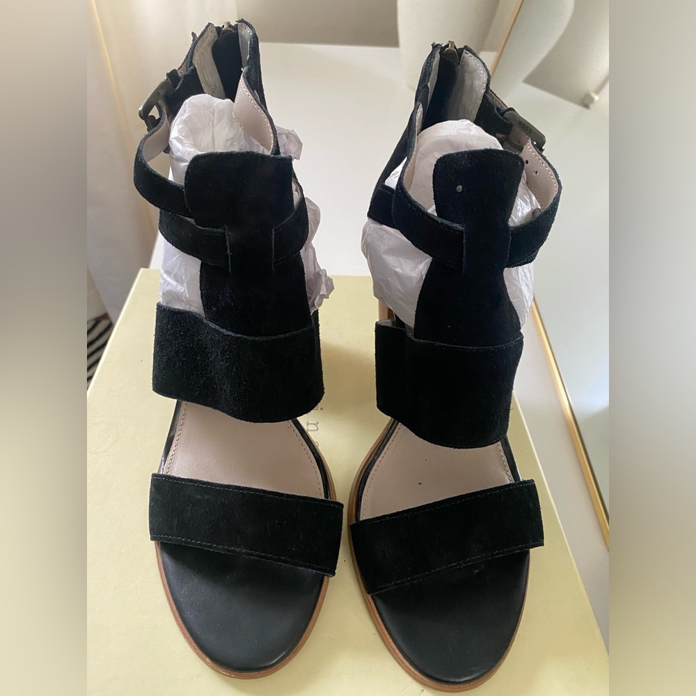 Nordstrom Black Strappy High Heel Sandals